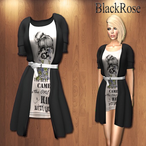 BlackRose Cardigan Set Camera