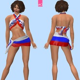 RUSSIA - "scarf & flag" outfit  (MESH)