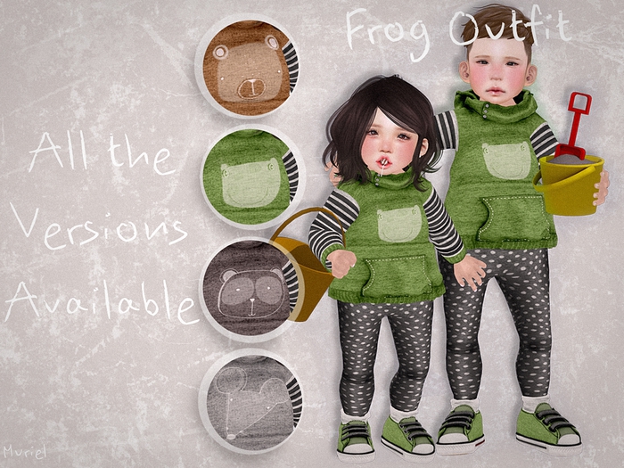 Muriel. Frog Outfit