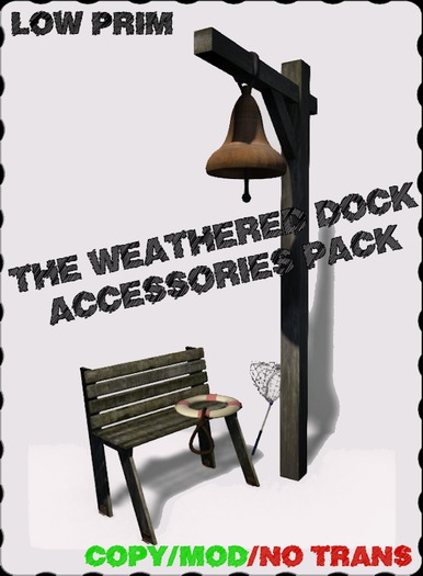 Weathered Dock Accessories