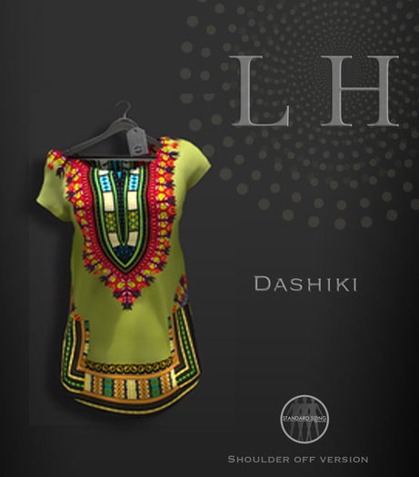 L&H :: Mandela Tunic  Black  ::   Mesh