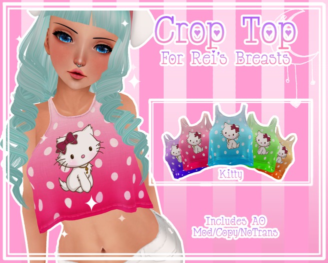 Kemono Croptop - Kitty - Rei's Breasts