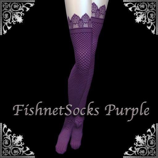 *Miroku*fishnetSocks_purple