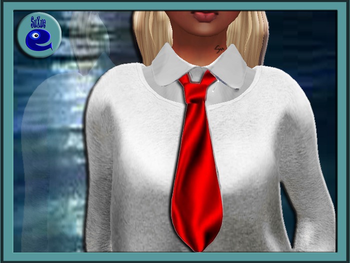 ❤️ [ Su ] Tie Silk Resize Red