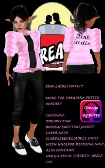 Second Life Marketplace - (Custom)Pink Ladies Yabusaka Petite Omega