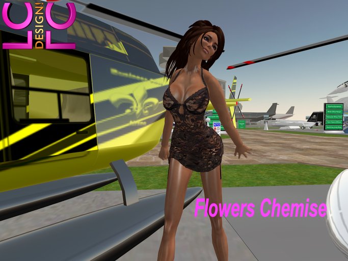 LC Design Flowers Chemise FULL PERM