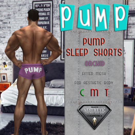 Aqua Hash Gym Shorts - Aesthetic