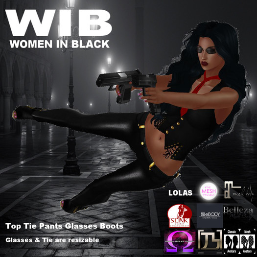 [F] W.I.B. Women In Black - Appliers Included