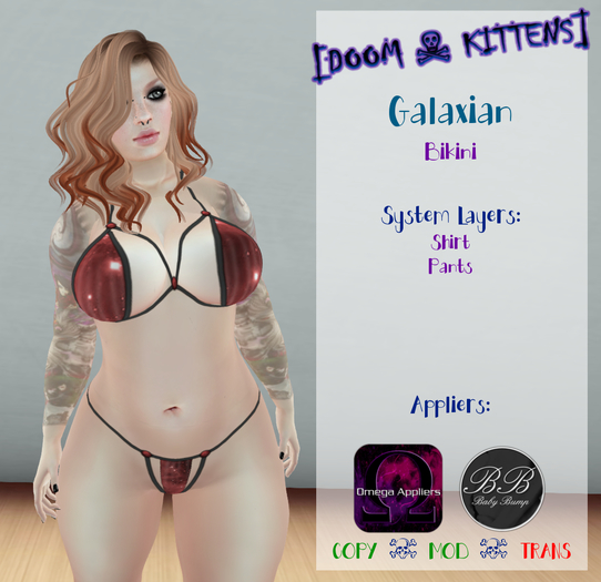 [DK]  Galaxian Kini Blue (Wear To Unpack)