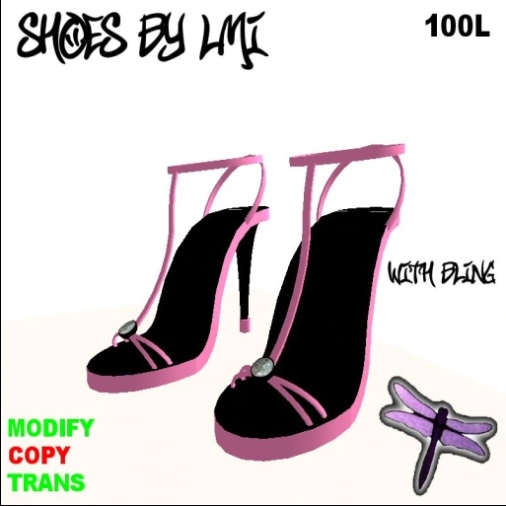 Pink&Black Shoes