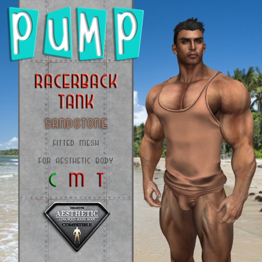Sandstone Racerback Tank - Aesthetic