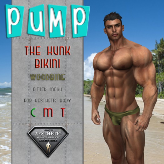 The Hunk Woodbine Bikini - Aesthetic