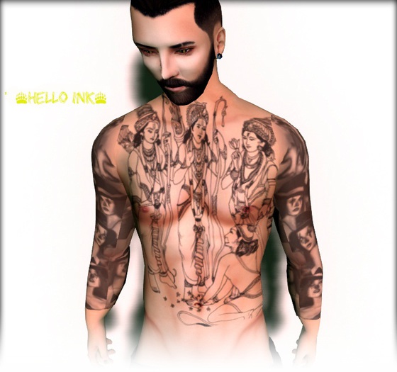 HELLO GOD  Tattoo
