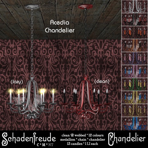 Schadenfreude Acedia Chandelier