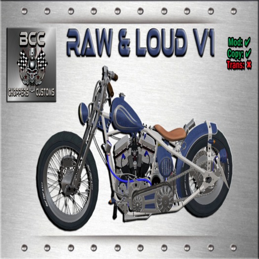 B.C.C Raw & Loud  V1 Mod (boxed)