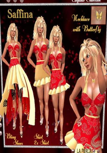 Saffina Full Perm - La Perla -NEW