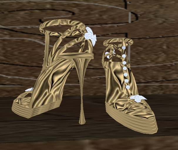 Chicco's Shoes Butterfly Oro