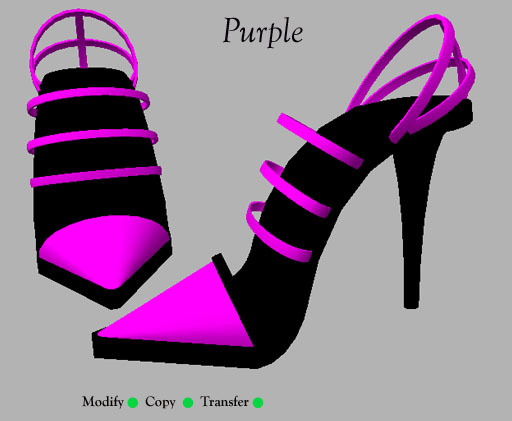 purple stilleto - FP