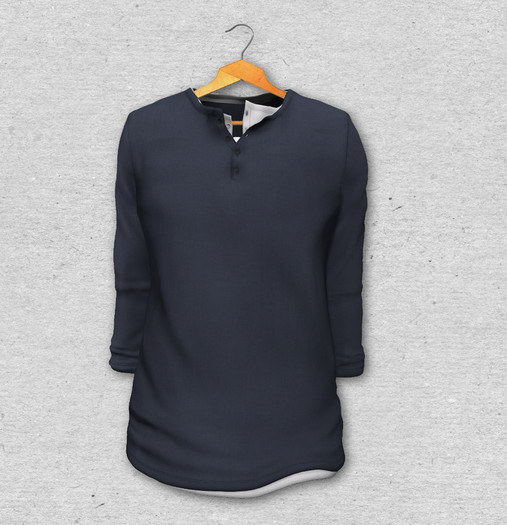 BlankLine HenleyNeckline [Navy] v1.1