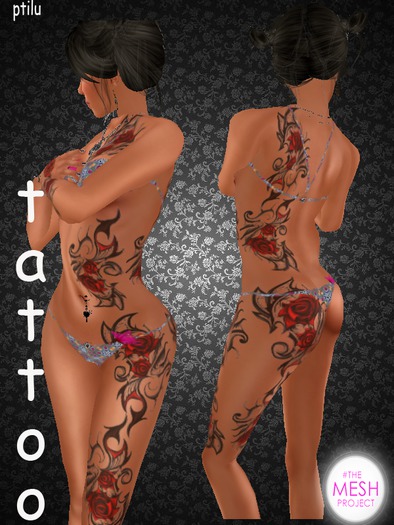 tattoo tribal rose kessy