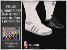~i~ Runnings Shoes Female (Slink Flat) (Rez Me)