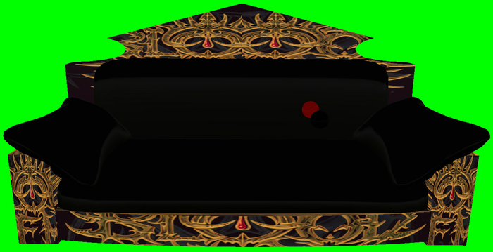 Tribal Gothic Couch w/Cuddle Pose
