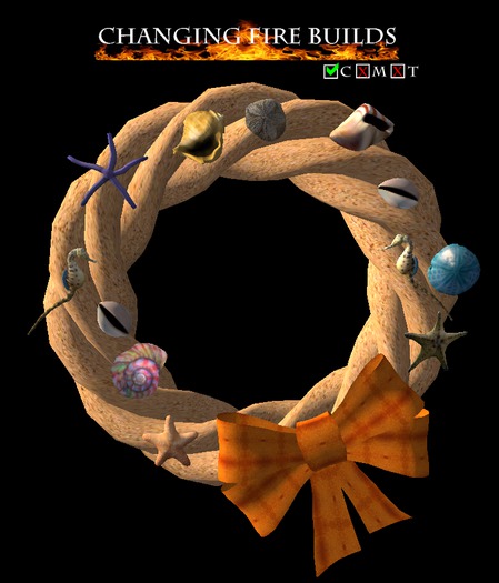 AP - Beach Wreath Orange v1