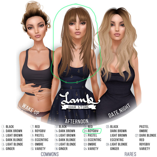 Lamb. Afternoon - ROYGBIV Pack