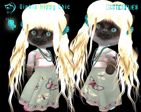 Dinkie Hippy Chic - BUTTERFLIES