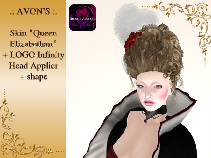 .: AVON'S :. Skin "Queen Elizabetha + LOGO Infinity Head Applie