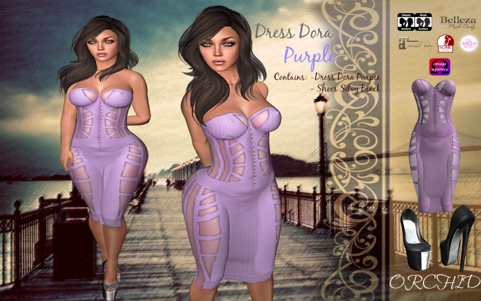 Dress Dora Purple