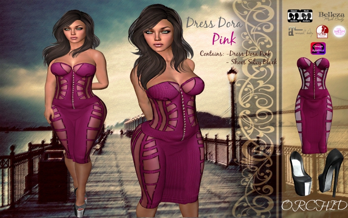 Dress Dora Pink