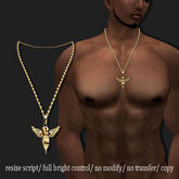PENDANT ANGEL GOLD     -RYCA-