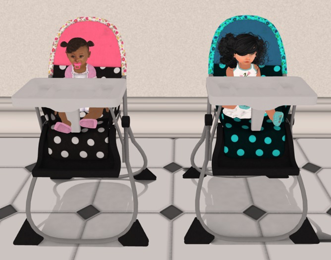 Pied Piper High Chair Pink