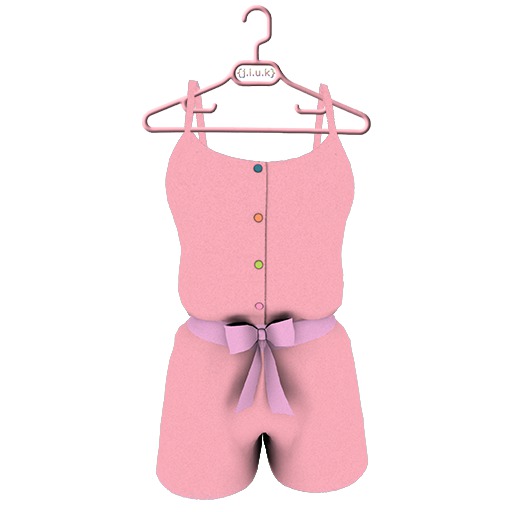 {j.l.u.k} Pastel Playsuit (Red)