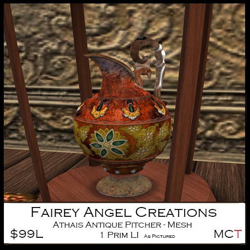 FAC Athais Antique Pitcher 99L