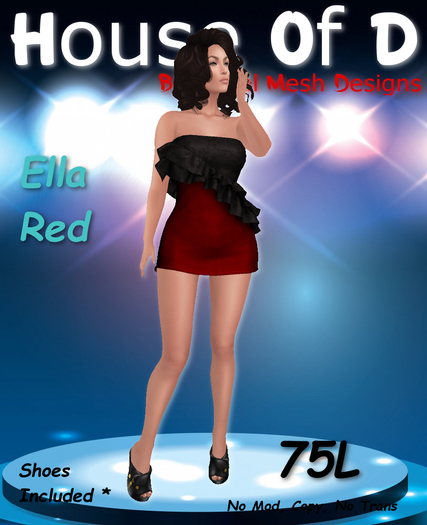 *HoD* Ella Black/Red
