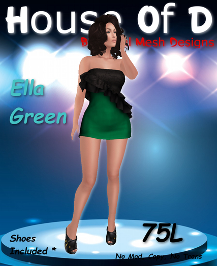 *HoD* Ella Black/Green