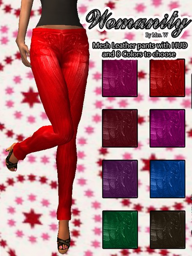 005 Womanity Spring 2014 - Leather Pants (Full Version)