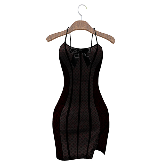 [S.O.S] Purple Lace Janda Dress