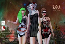 [S.O.S] Janda Dress with Slit DEMO