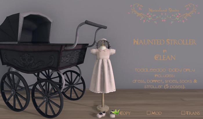 Neverland - Haunted Stroller Costume - Clean