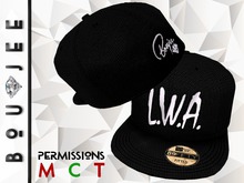 Boujee - Lesbian With Attitude [L.W.A.] Fitted (Black)