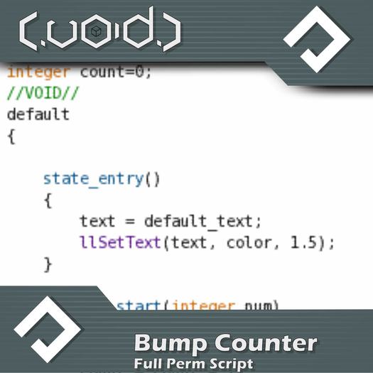 [VOID] Bumper Counter Script Full Perm