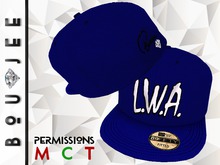 Boujee - Lesbian With Attitude [L.W.A.] Fitted (Blue)