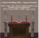 Avalon Wedding Alter S - Aspen & Scarlet