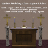 Avalon Wedding Alter G - Aspen & Lilac