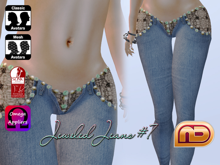 [NetLife Design] Jeweled Jeans #7
