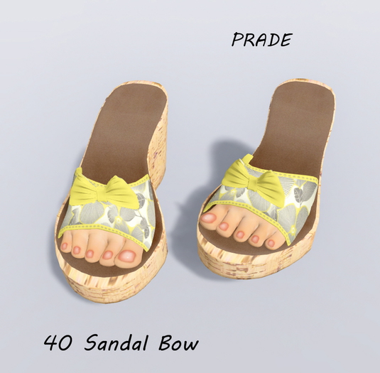40 Sandal Bow Box
