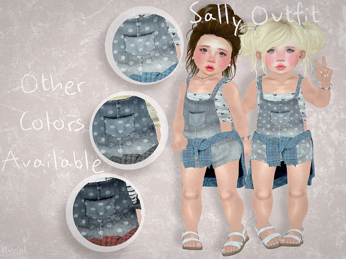 Muriel. Sally Outfit Light